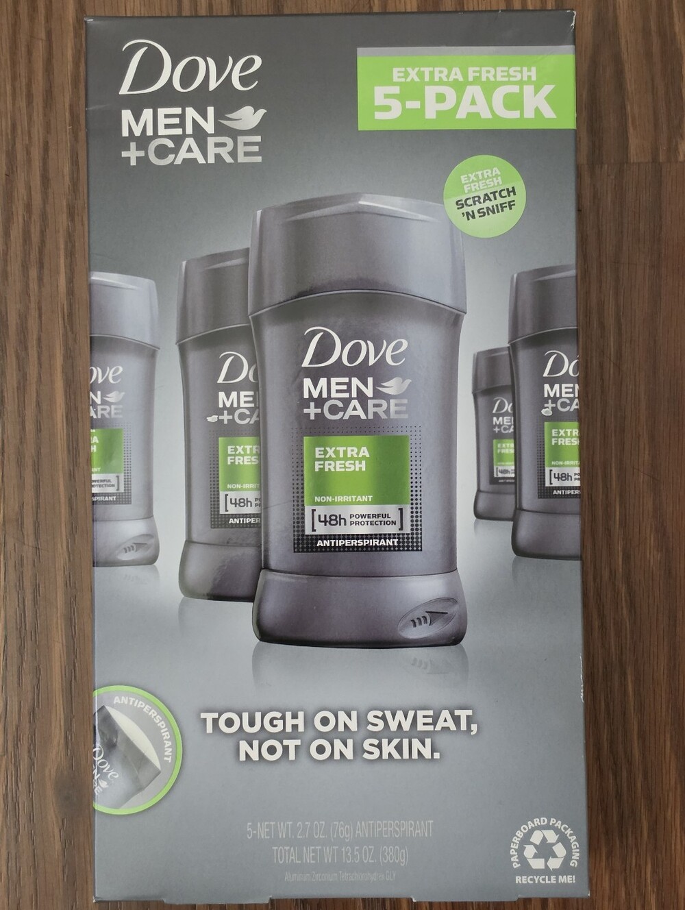 Dove Men +Care Antiperspirant Deodorant Sticks - (5-Pack)